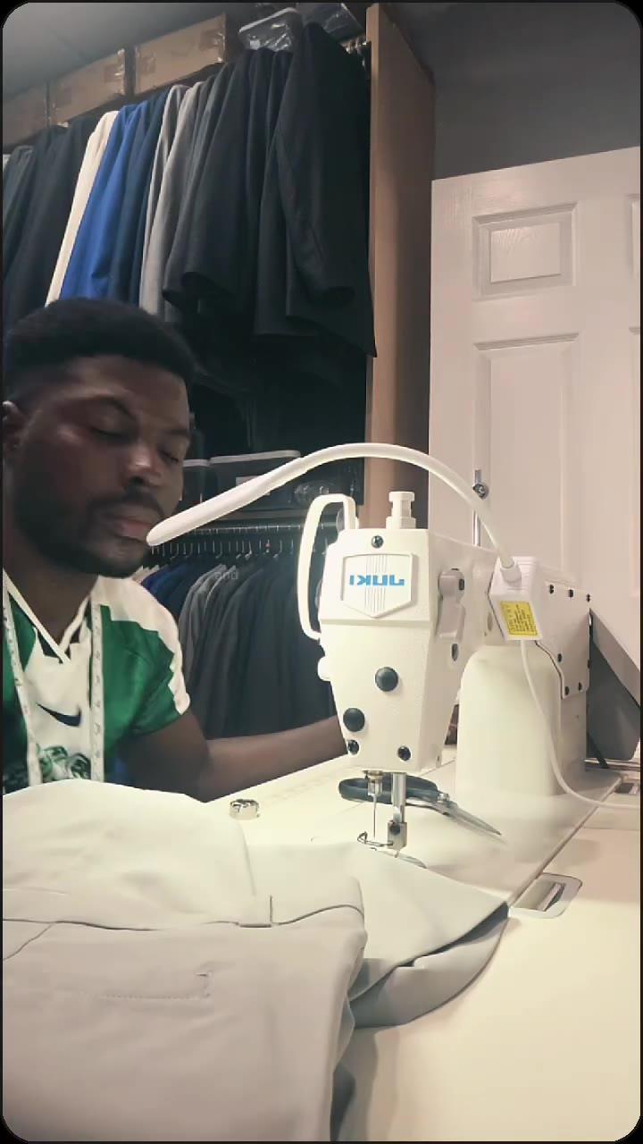 Industrial sewing machine at DXA STITCH